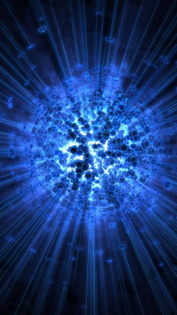 Blue Energy Core Burst - Related OpersCraft wallpaper
