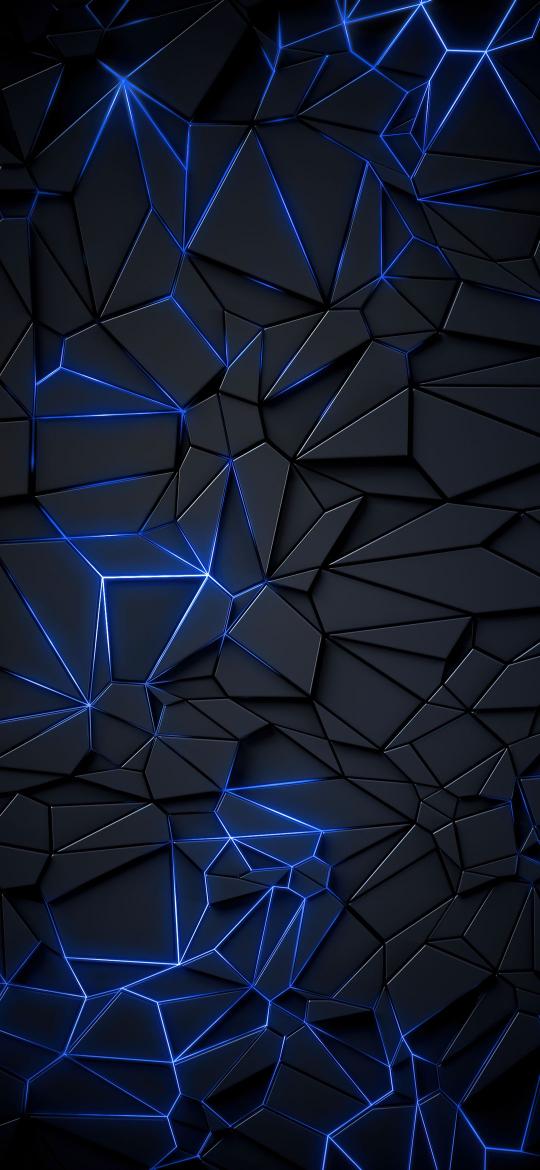 Blue Geometric Abstract - Related Tablet wallpaper