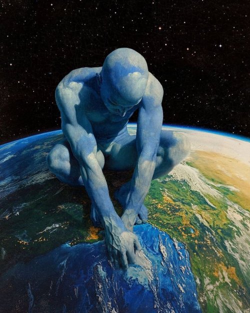 Blue Man on Earth - Related OpersCraft wallpaper