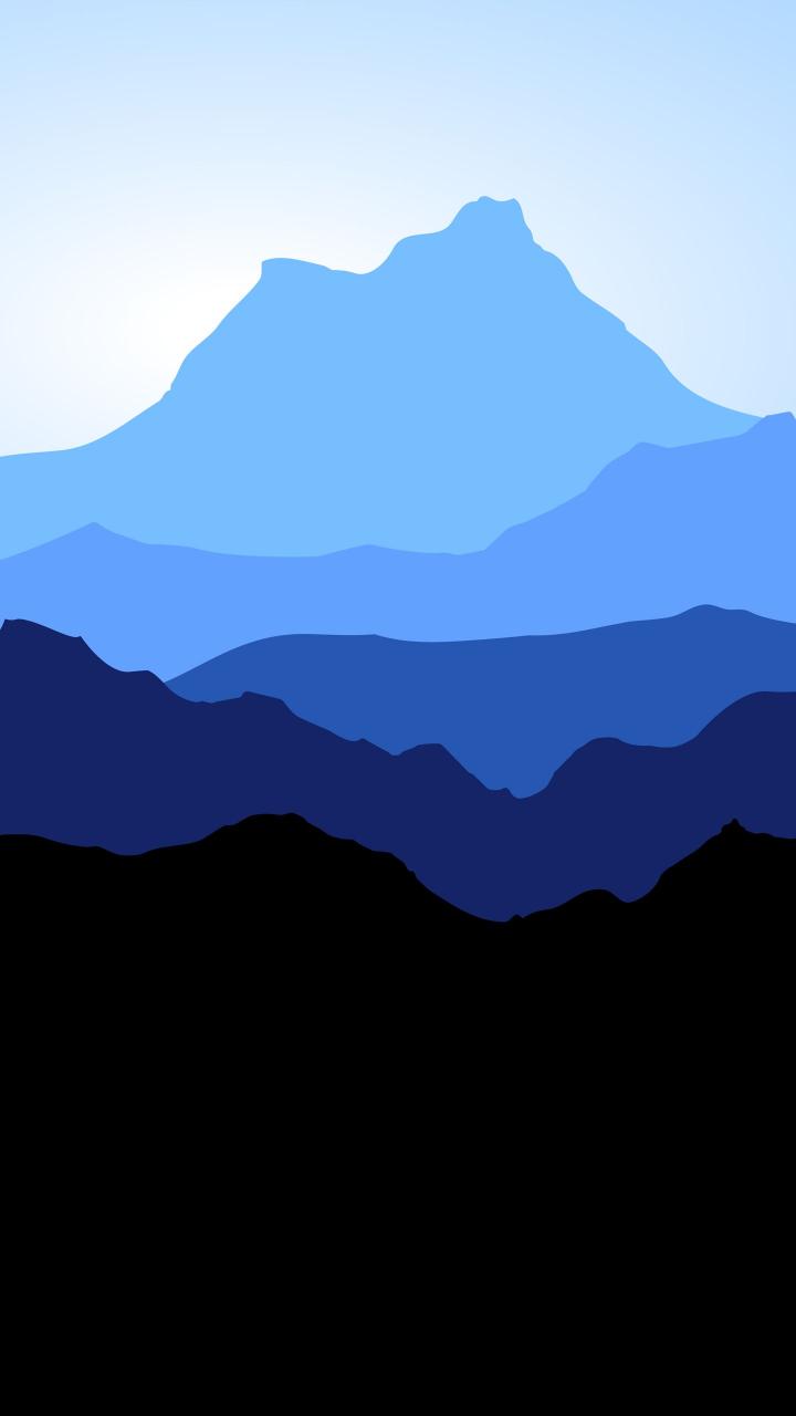Blue Mountain Layers - Related OpersCraft wallpaper