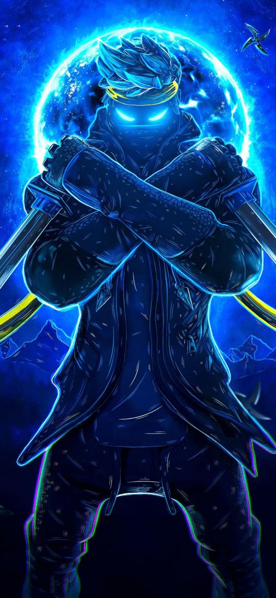 Blue Ninja Warrior - Related OpersCraft wallpaper