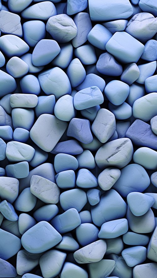 Blue Pebble Pile - Related OpersCraft wallpaper