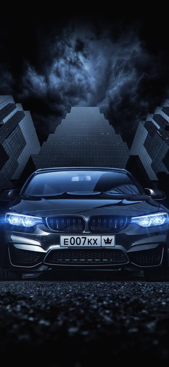BMW Dark Cityscape - Related Darkify wallpaper