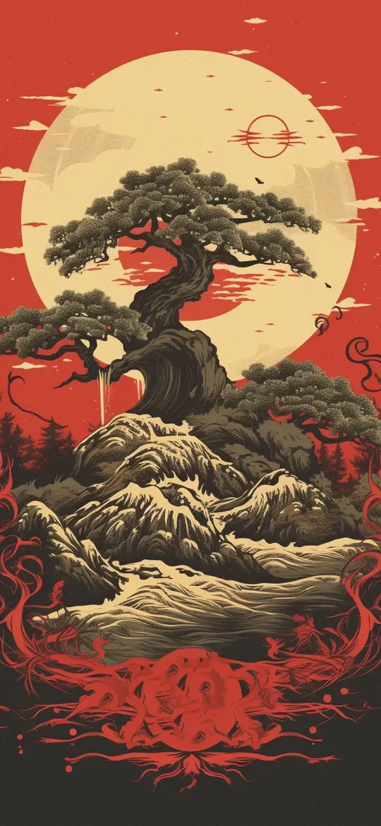 Bonsai Tree Serenity - Related OpersCraft wallpaper
