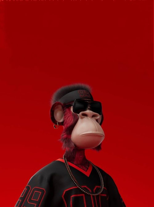 Bored Ape on Red - Related OpersCraft wallpaper