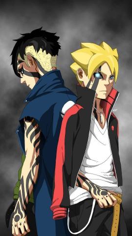 Boruto and Kawaki Standoff - Related OpersCraft wallpaper