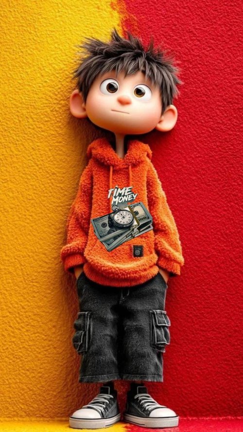 Boy with Time and Money
