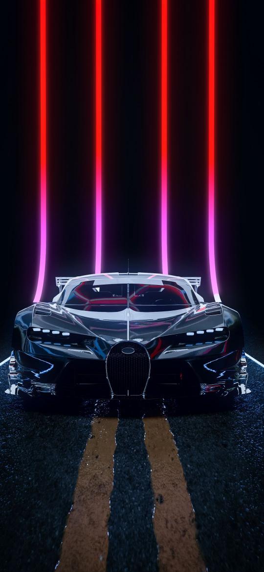 Bugatti Neon Drive - Related OpersCraft wallpaper