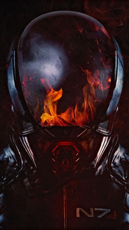 Burning Space Suit - Related OpersCraft wallpaper