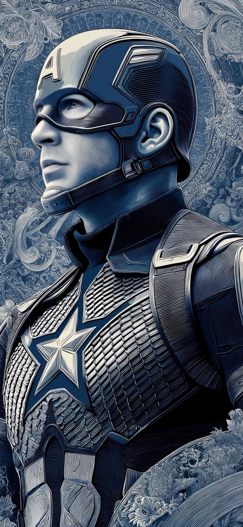 Captain America Portrait