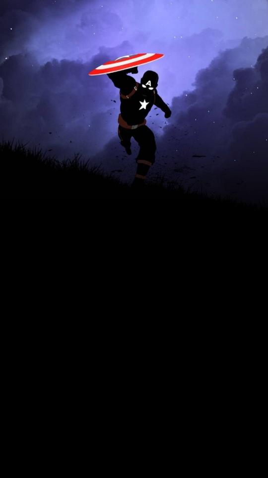 Captain America Silhouette