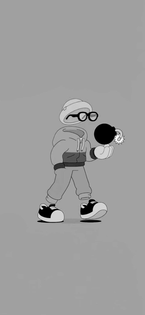 Cartoon Character with Bomb - Related OpersCraft wallpaper