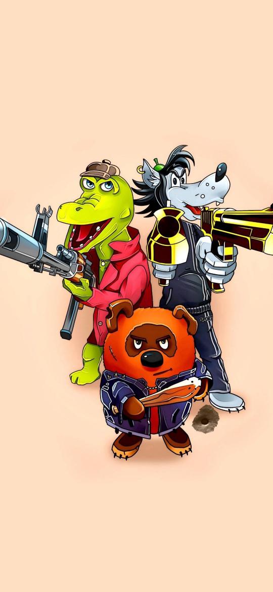 Cartoon Gangster Squad - cartoon Wallpaper