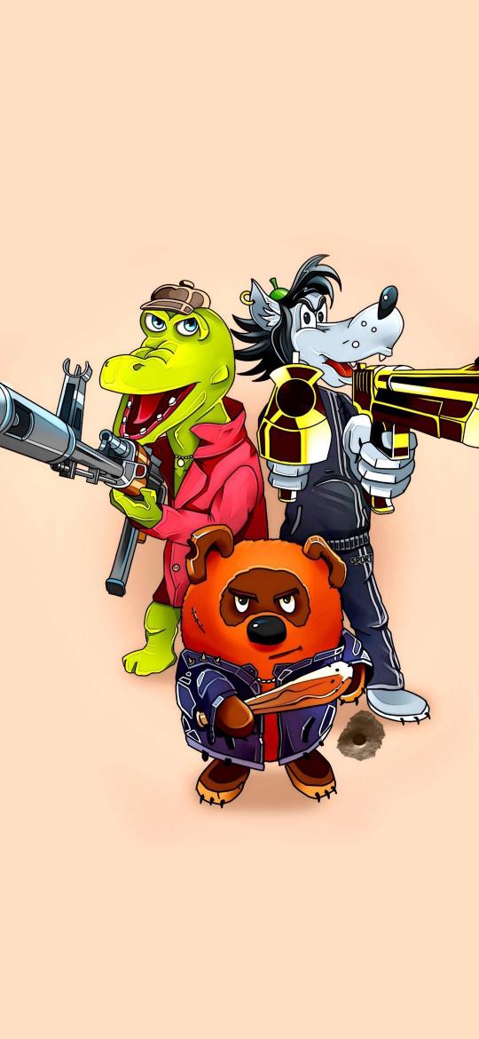 Cartoon Gangster Squad - cartoon Wallpaper