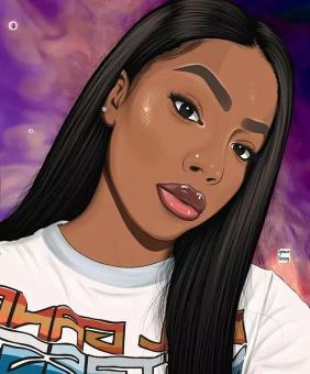 Cartoon Girl Portrait - Related OpersCraft wallpaper