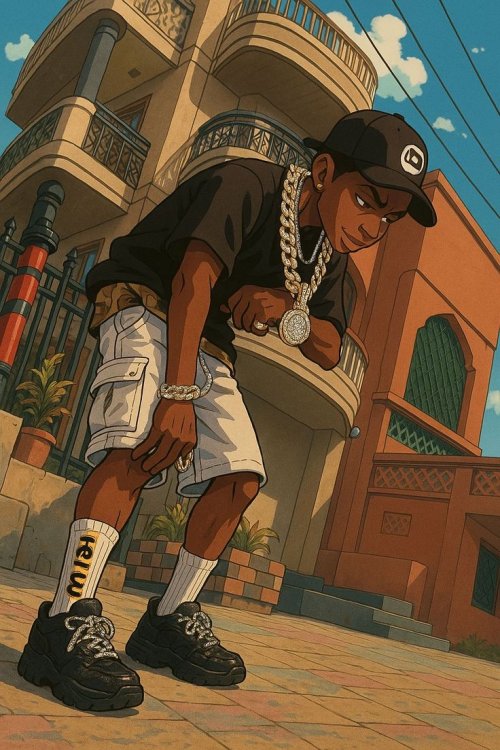 Cartoon Hip-Hop Style - Related OpersCraft wallpaper