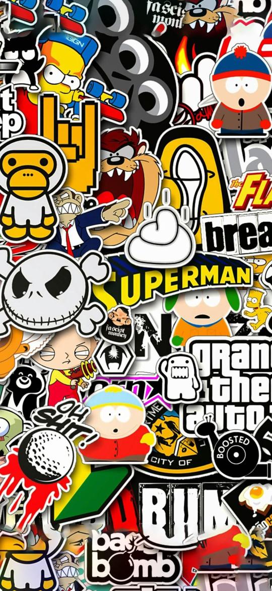Cartoon Sticker Bomb - cartoon Wallpaper