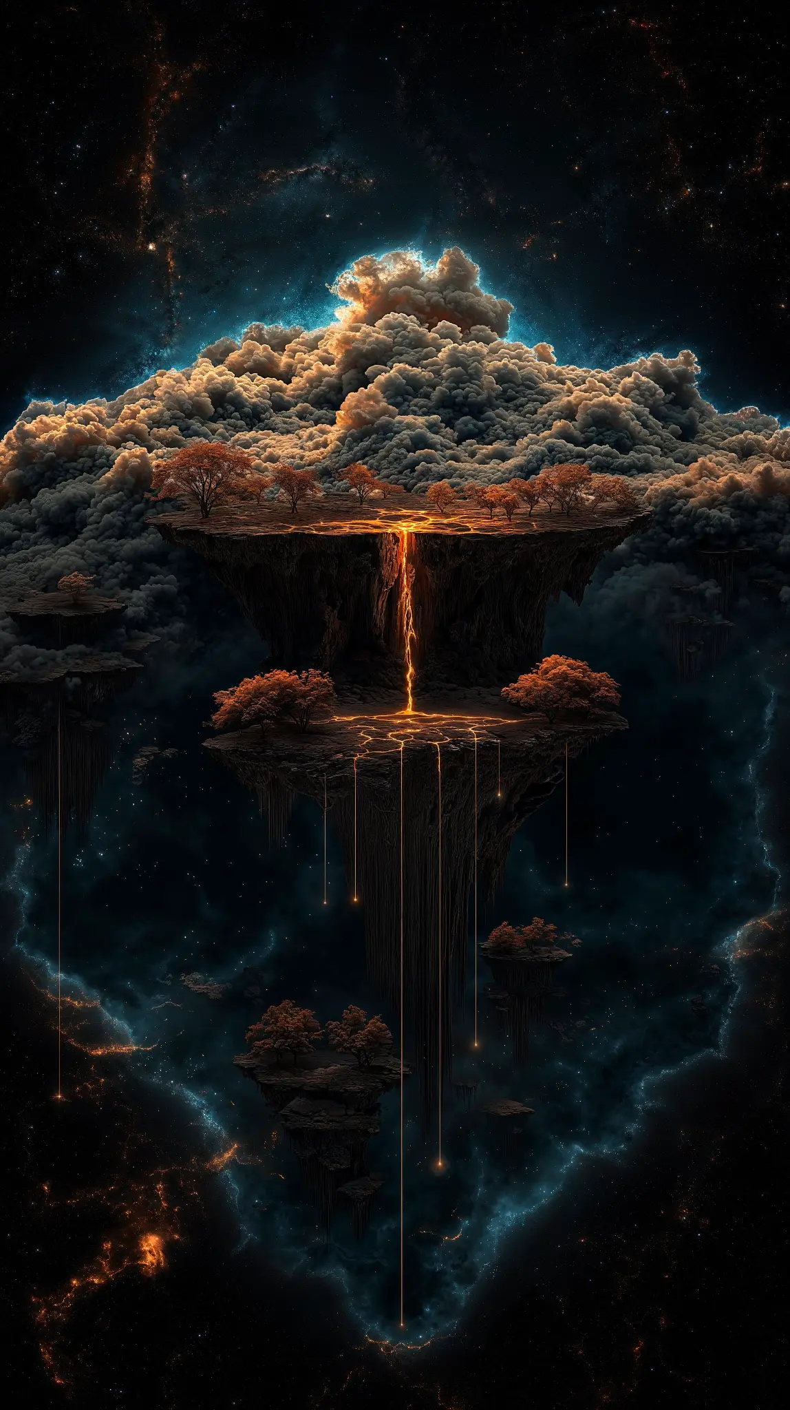 Celestial Floating Islands - Related OpersCraft wallpaper