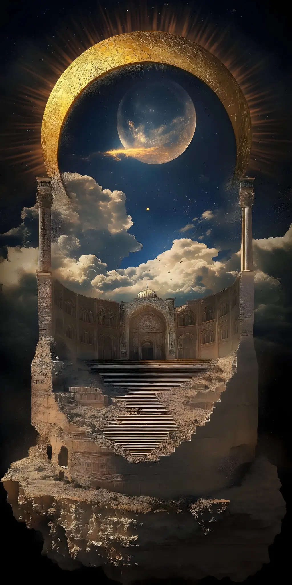Celestial Temple Dreamscape - Related OpersCraft wallpaper