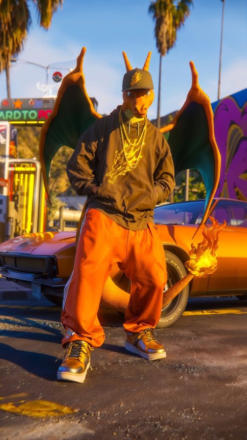 Charizard Street Style - Related OpersCraft wallpaper