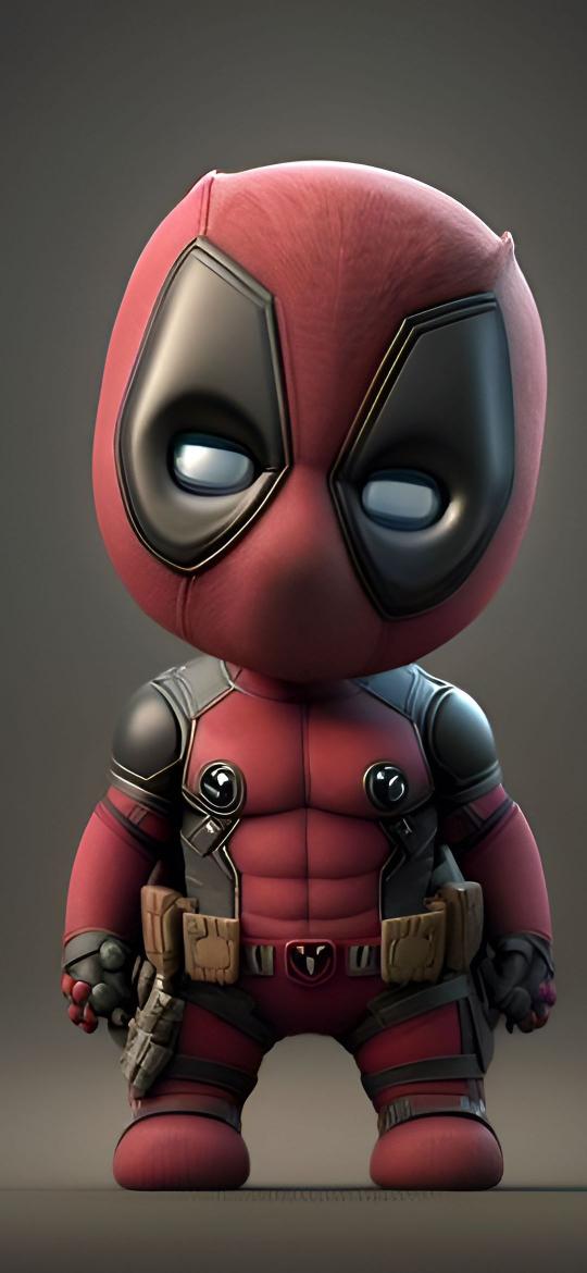 Chibi Deadpool Character