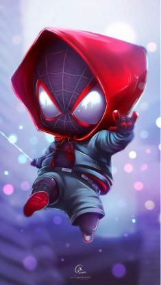 Chibi Miles Morales - Related OpersCraft wallpaper