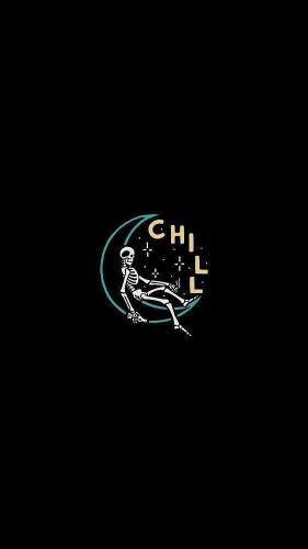 Chill Skeleton Moon - Related OpersCraft wallpaper