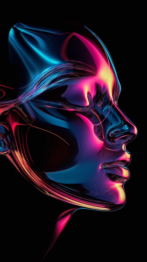 Chromatic Face Abstract - Related OpersCraft wallpaper