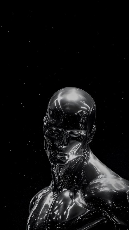 Chrome Figure in Space - Related OpersCraft wallpaper