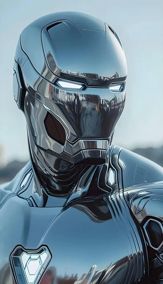 Chrome Superhero Armor