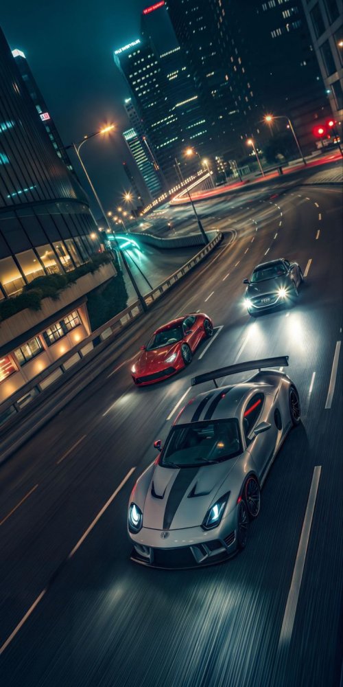 City Night Race - Related OpersCraft wallpaper
