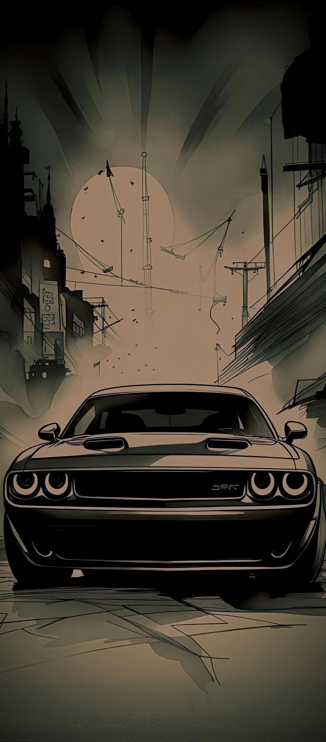 Cityscape Challenger SRT - Related OpersCraft wallpaper