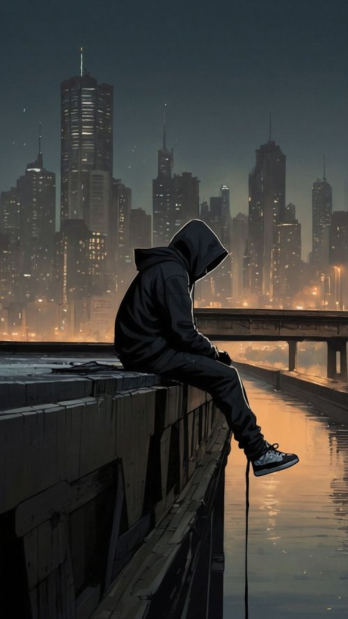 Cityscape Solitude 3D Wallpaper - Related Tablet wallpaper