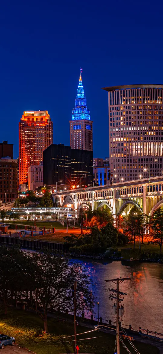 Cleveland City Lights - Related Desktop & Laptop wallpaper
