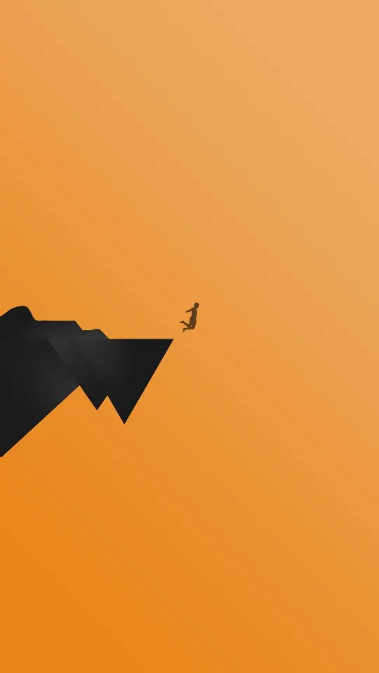 Cliff Jump Silhouette - Related StockWalls wallpaper