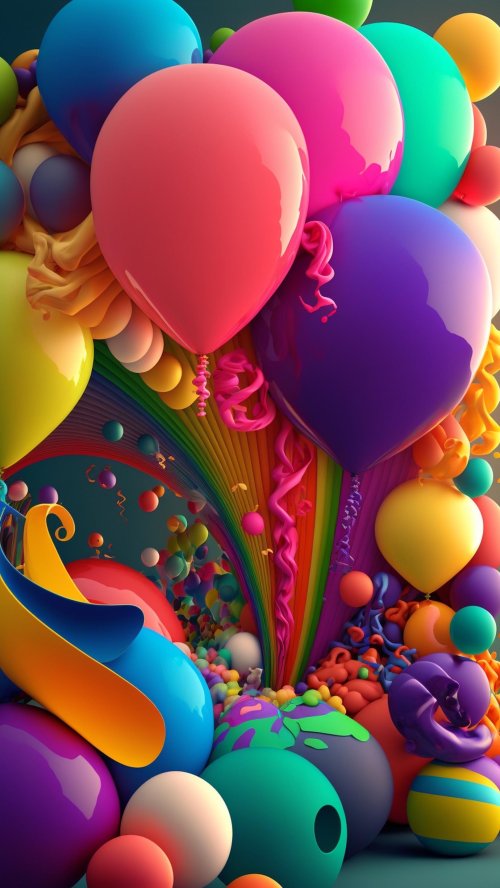Colorful_Balloon_Extravaganza - Related OpersCraft wallpaper