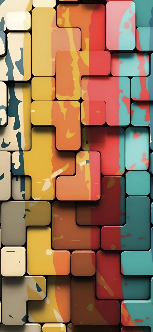 Colorful Block Abstract - Related StockWalls wallpaper