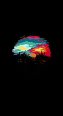 Colorful City Sunset - Related OpersCraft wallpaper