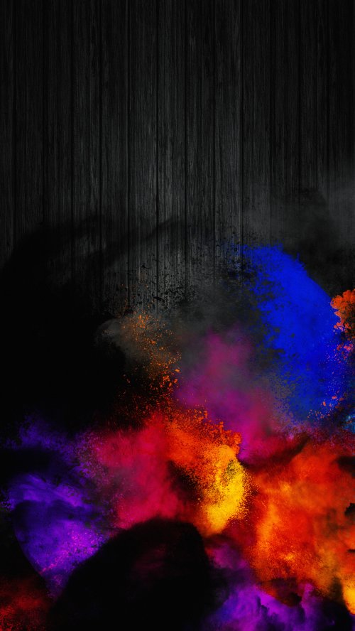 Colorful Explosion on Wood - Related OpersCraft wallpaper