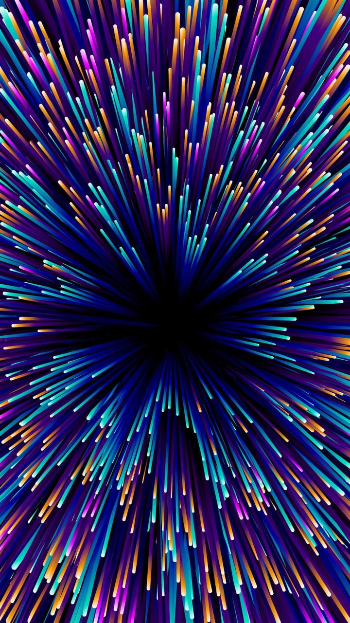 Colorful Light Burst - Related OpersCraft wallpaper