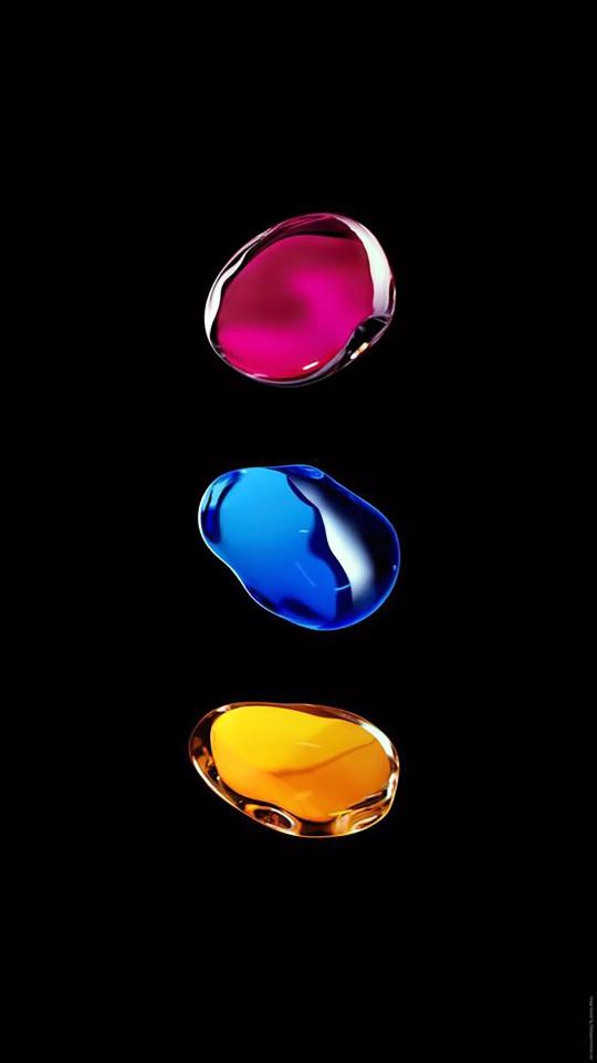 Colorful Liquid Drops - Related StockWalls wallpaper