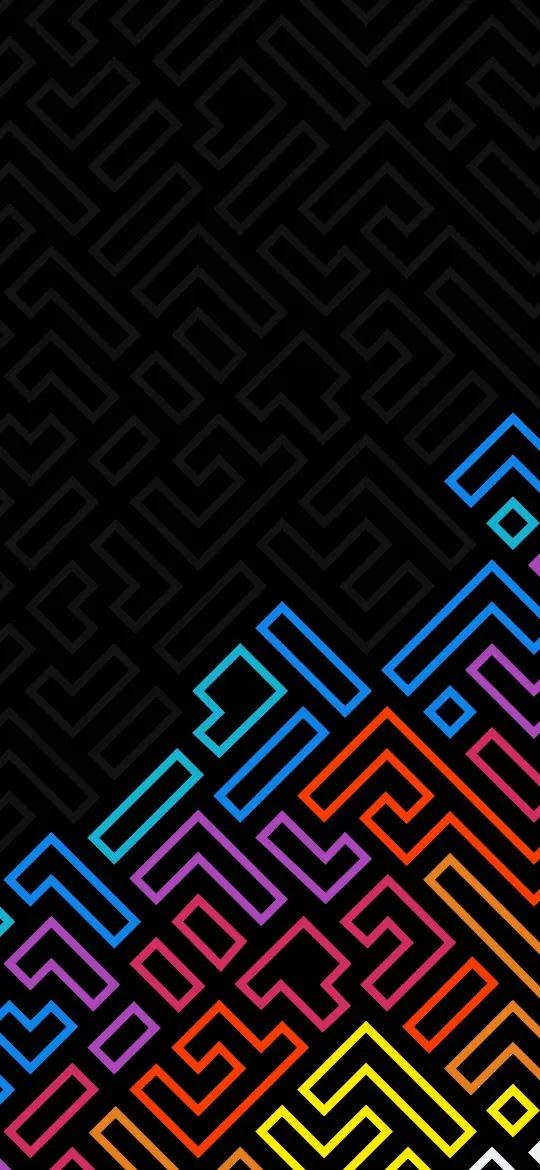 Colorful Maze Gradient - Related OpersCraft wallpaper
