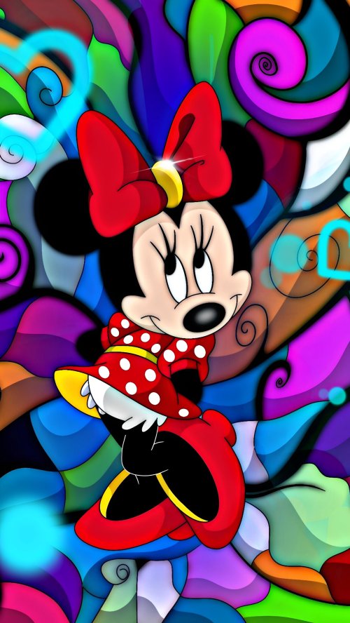 Colorful Minnie Mouse Art - Related OpersCraft wallpaper