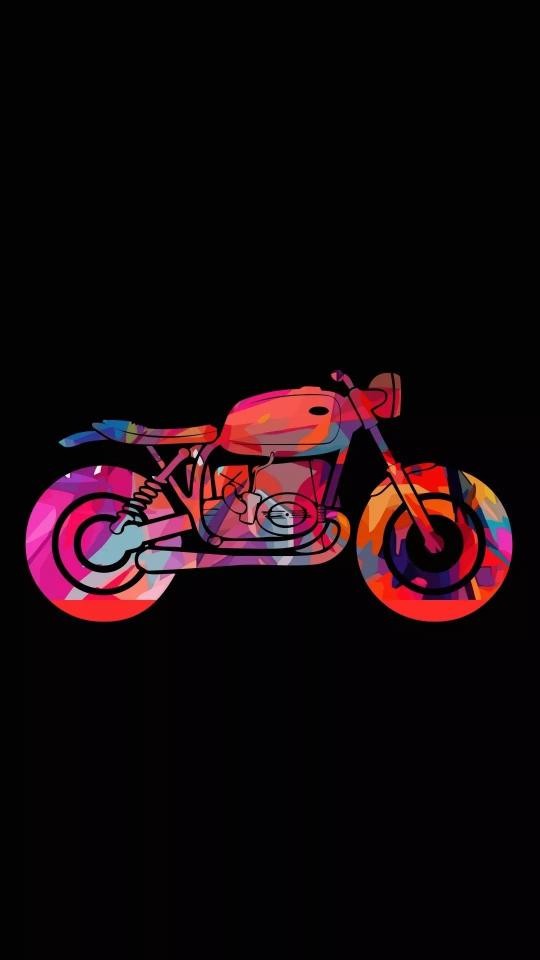 Colorful Motorcycle Art - Related OpersCraft wallpaper
