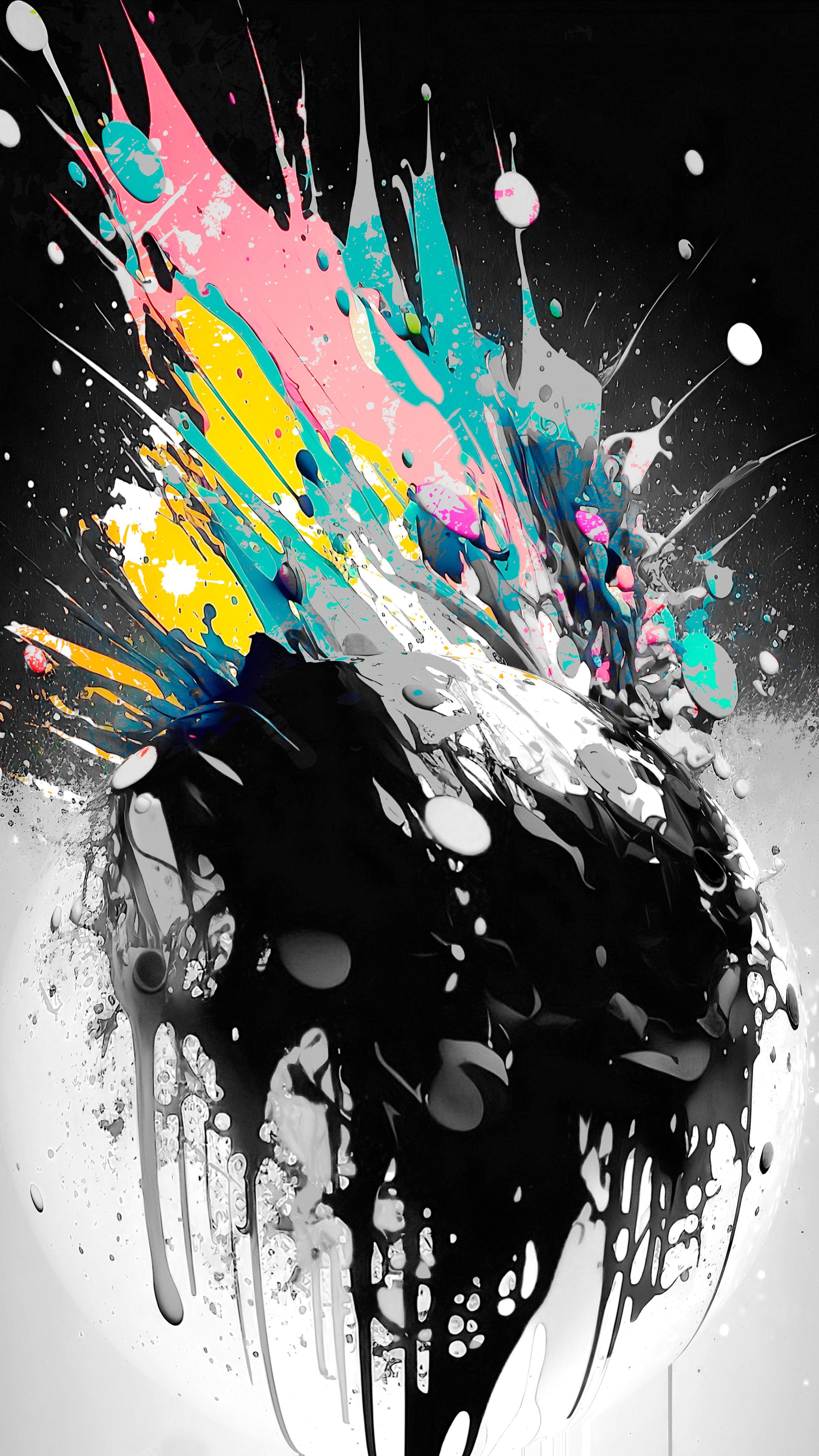 Colorful Paint Explosion - Related OpersCraft wallpaper
