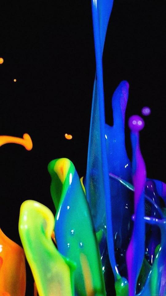 Colorful Paint Splashes - Related OpersCraft wallpaper