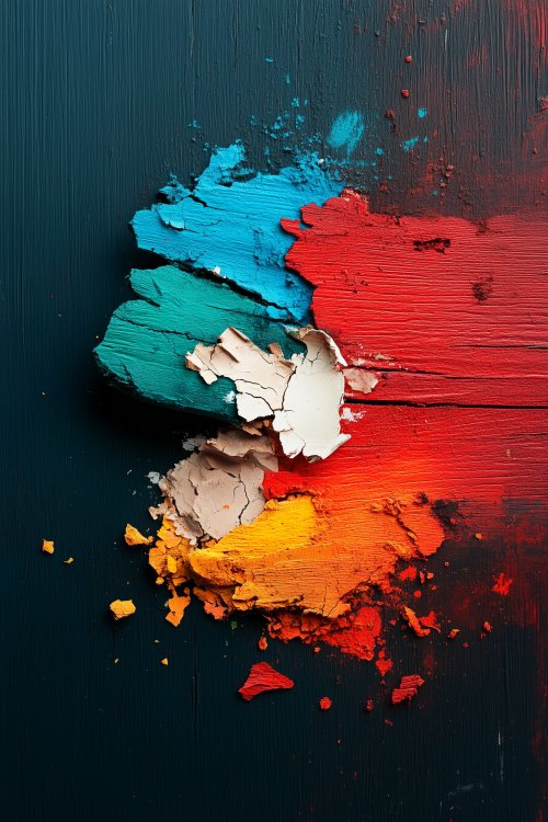 Colorful Paint Texture Abstract - Related OpersCraft wallpaper