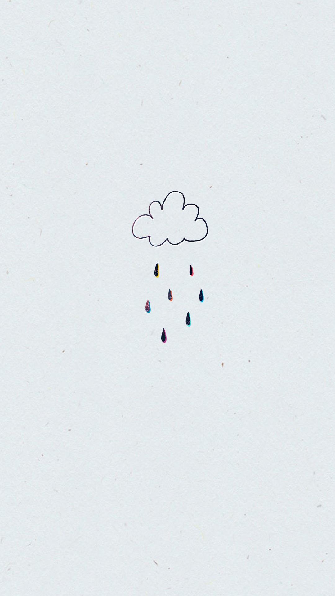 Colorful Rain Cloud - Related OpersCraft wallpaper