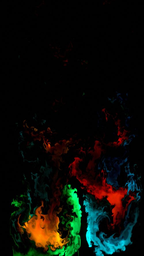 Colorful Smoke on Black - Related OpersCraft wallpaper