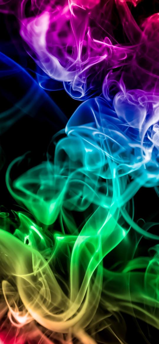 Colorful Smoke Swirls - Related StockWalls wallpaper